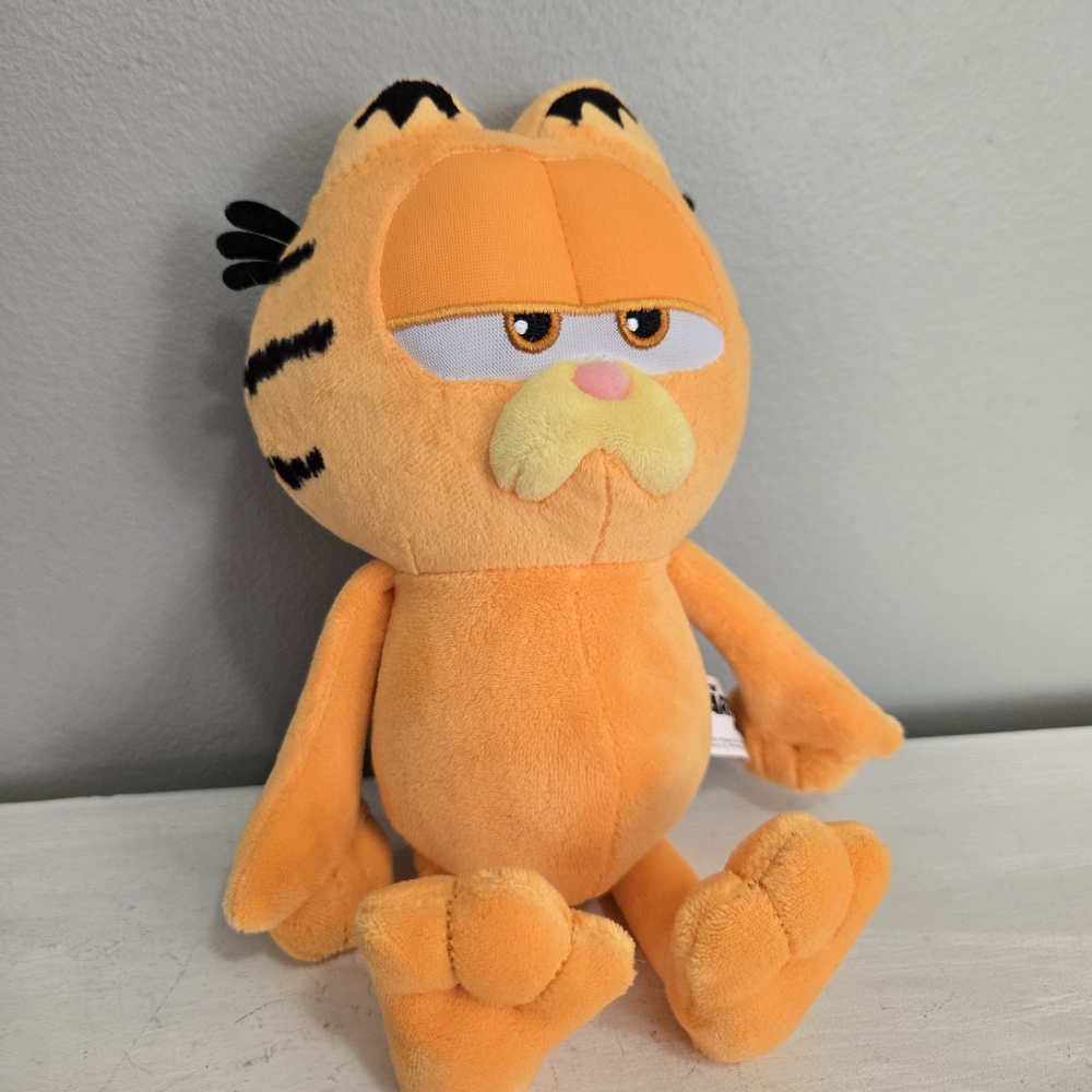 Orange Plush Cat Toy